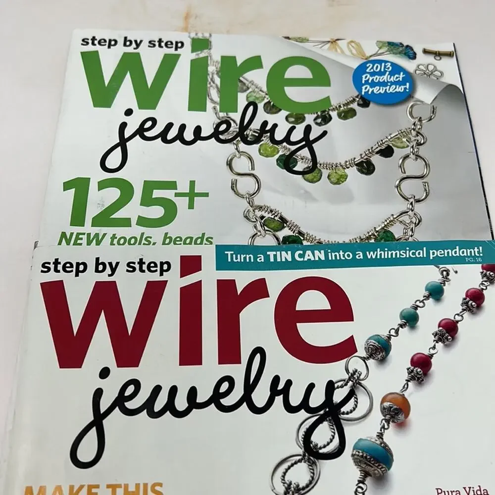 Soldering Made Simple How To Book & 2 Wire Jewelry Magazines
